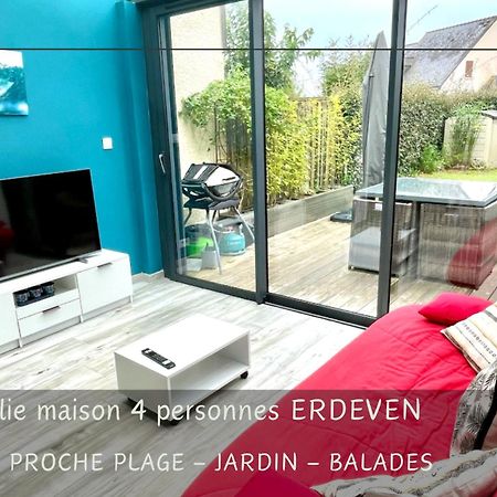 Jolie Petite Maison A 500M De La Plage D'Erdeven Dış mekan fotoğraf